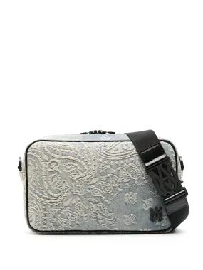 Denim Bandana Jacquard Camera Bag