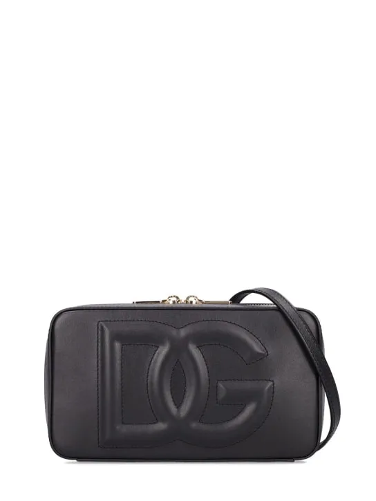 Dolce&amp;Gabbana   Logo leather camera bag 