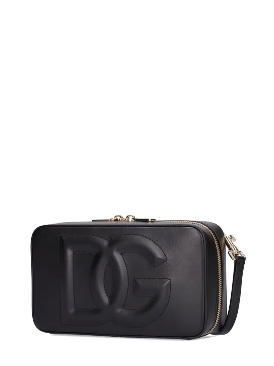 Dolce&amp;Gabbana   Logo leather camera bag 