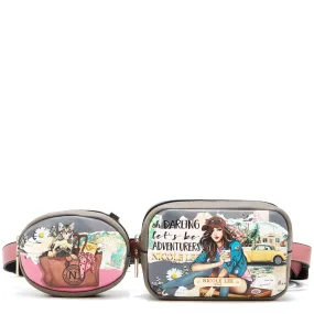 DOUBLE POUCH FANNY PACK