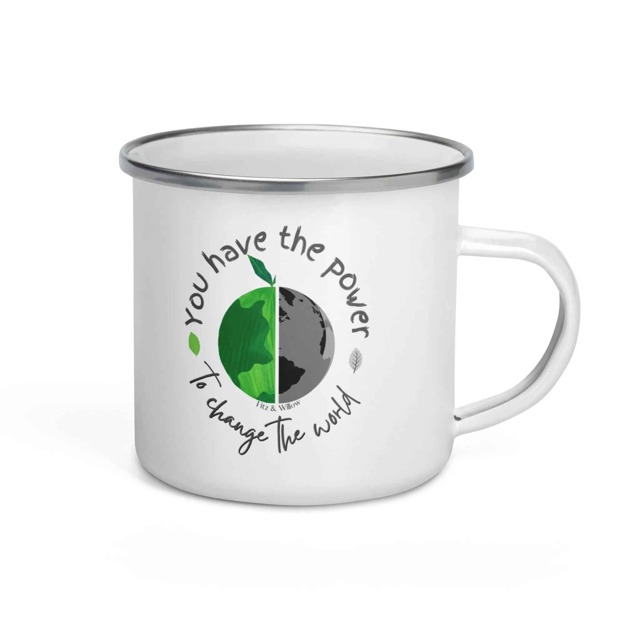 Earth, Enamel Mug