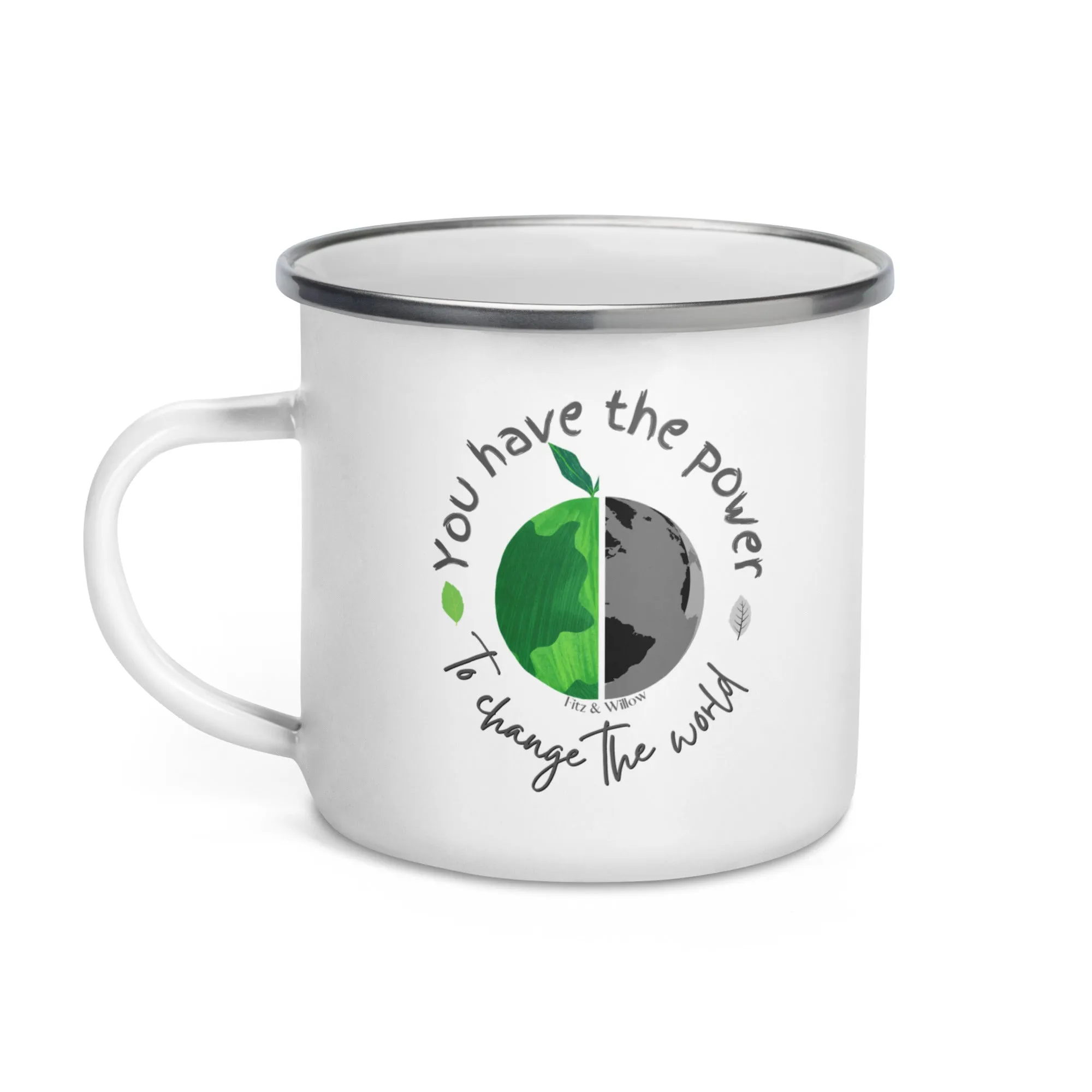 Earth, Enamel Mug