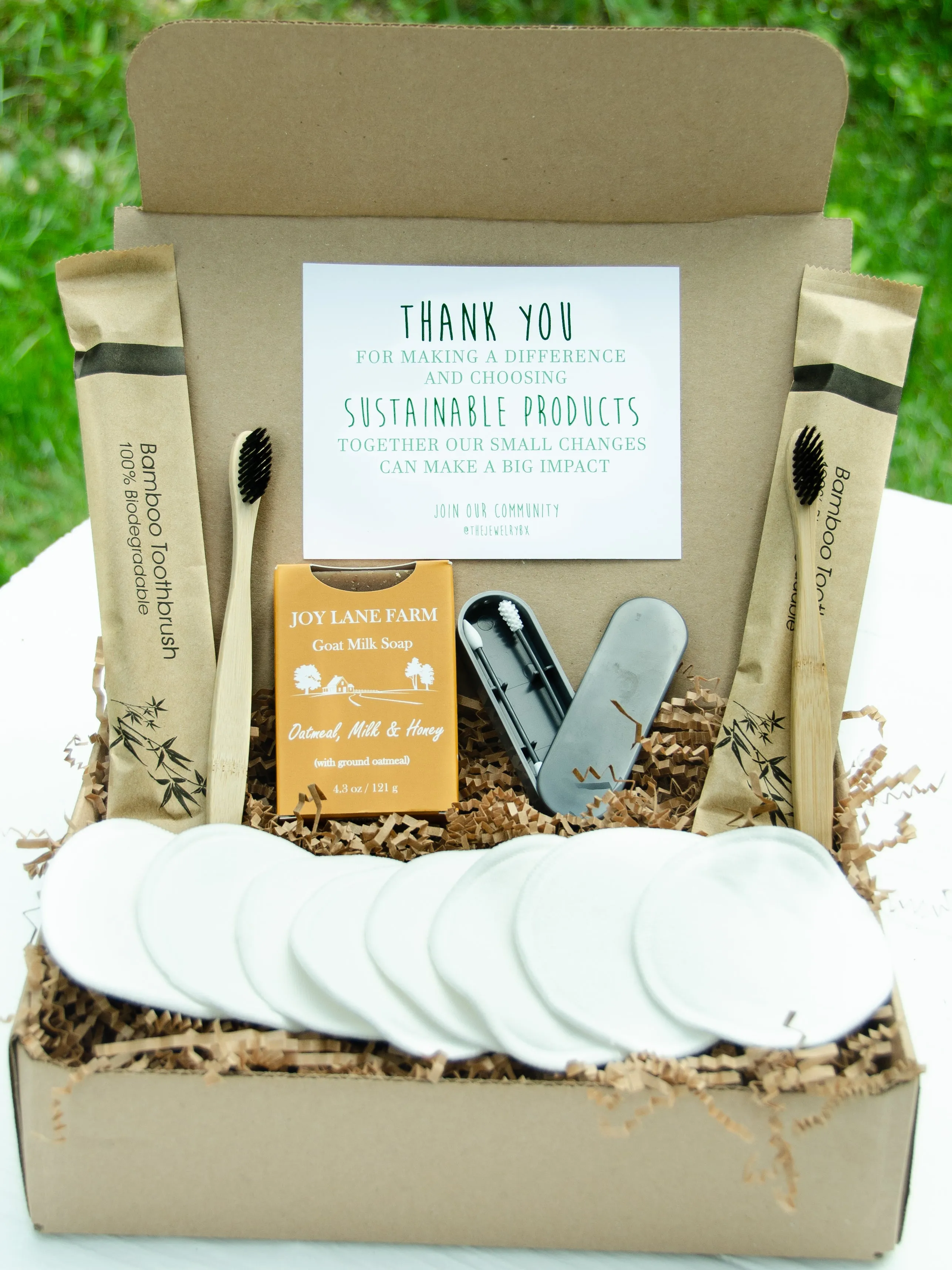 Eco-Friendly 15 Piece Self Care Gift Box