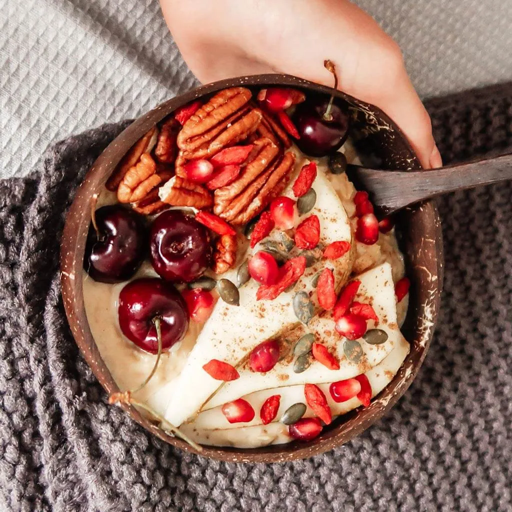 Eco-friendly Coconut Bowls & Spoons Set of 2