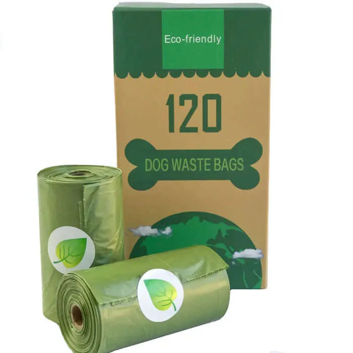 Eco-Friendly Dog Poop Bags with Dispenser - 60 Biodegradable Sacs for Hassle-Free Cleanup