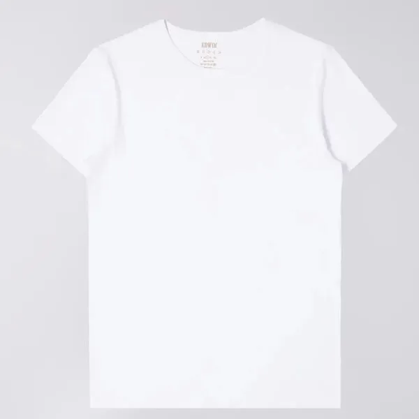 Edwin Double Pack T-Shirt - White