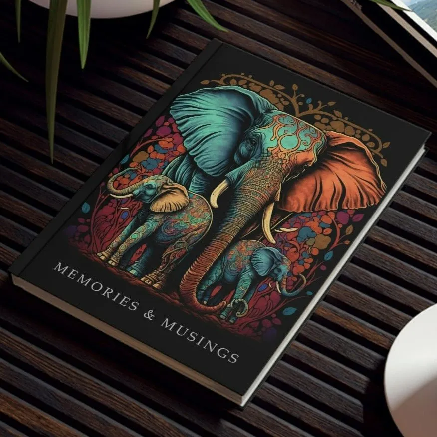 Elephant Family "Memories & Musings" Hard Backed Journal