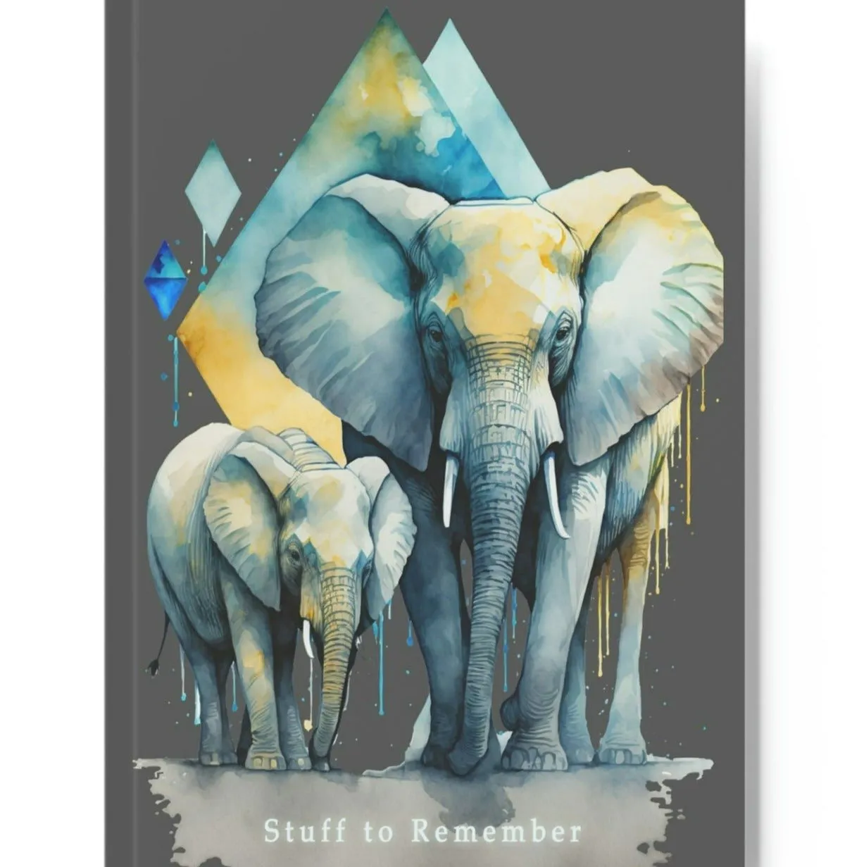 Elephant Family "Stuff to Remember" Hard Backed Journal