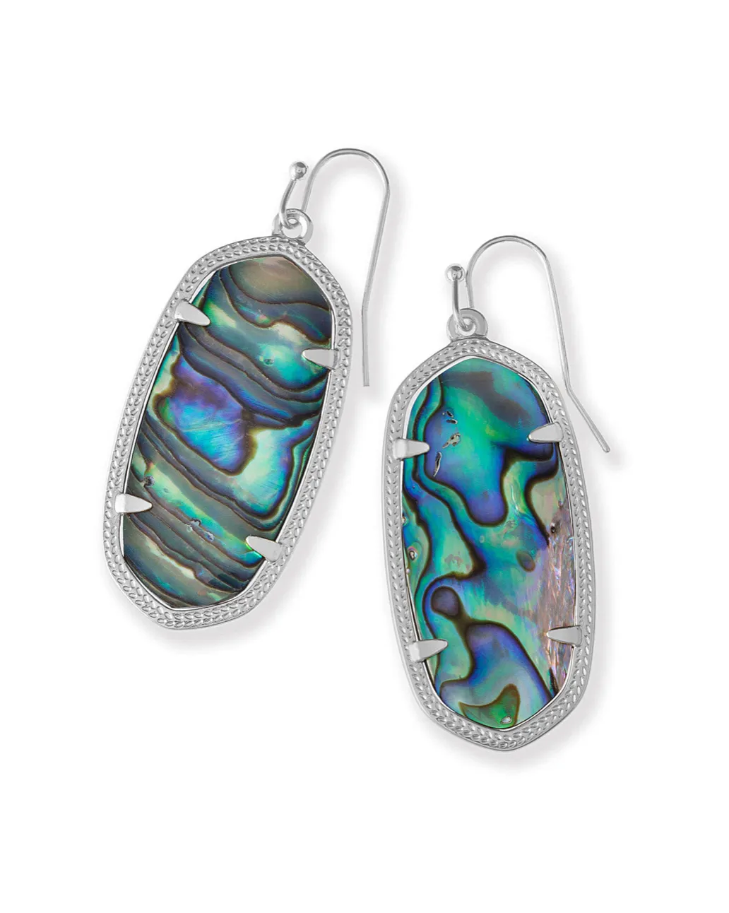 Elle Drop Earring in Abalone Shell