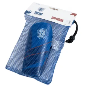 England FA Shin Pads Kids - Blue Fuse Design