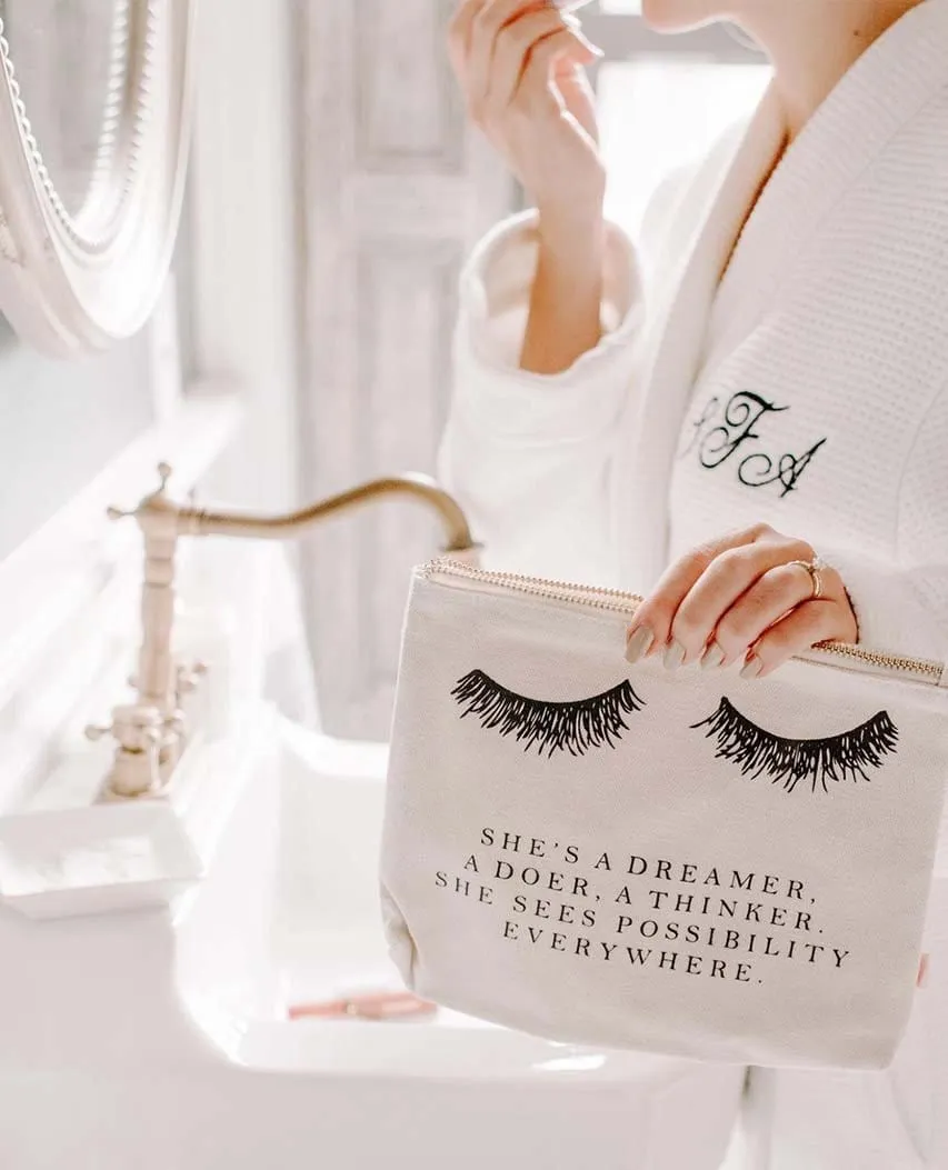 Eyelash Dreamer Makeup Bag