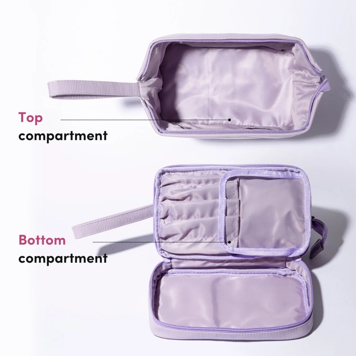 Fancii Macy 2-in-1 Makeup Bag