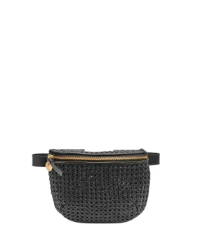 Fanny Pack Black Rattan