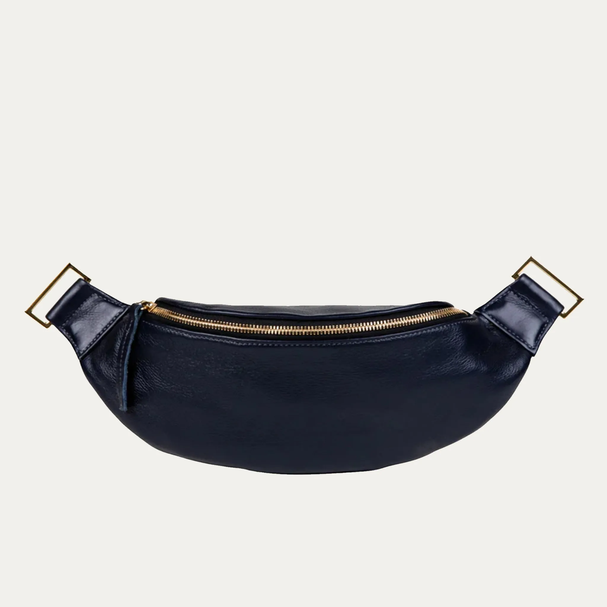 Fanny Pack   Crossbody Bag | Navy   Gold Hardware