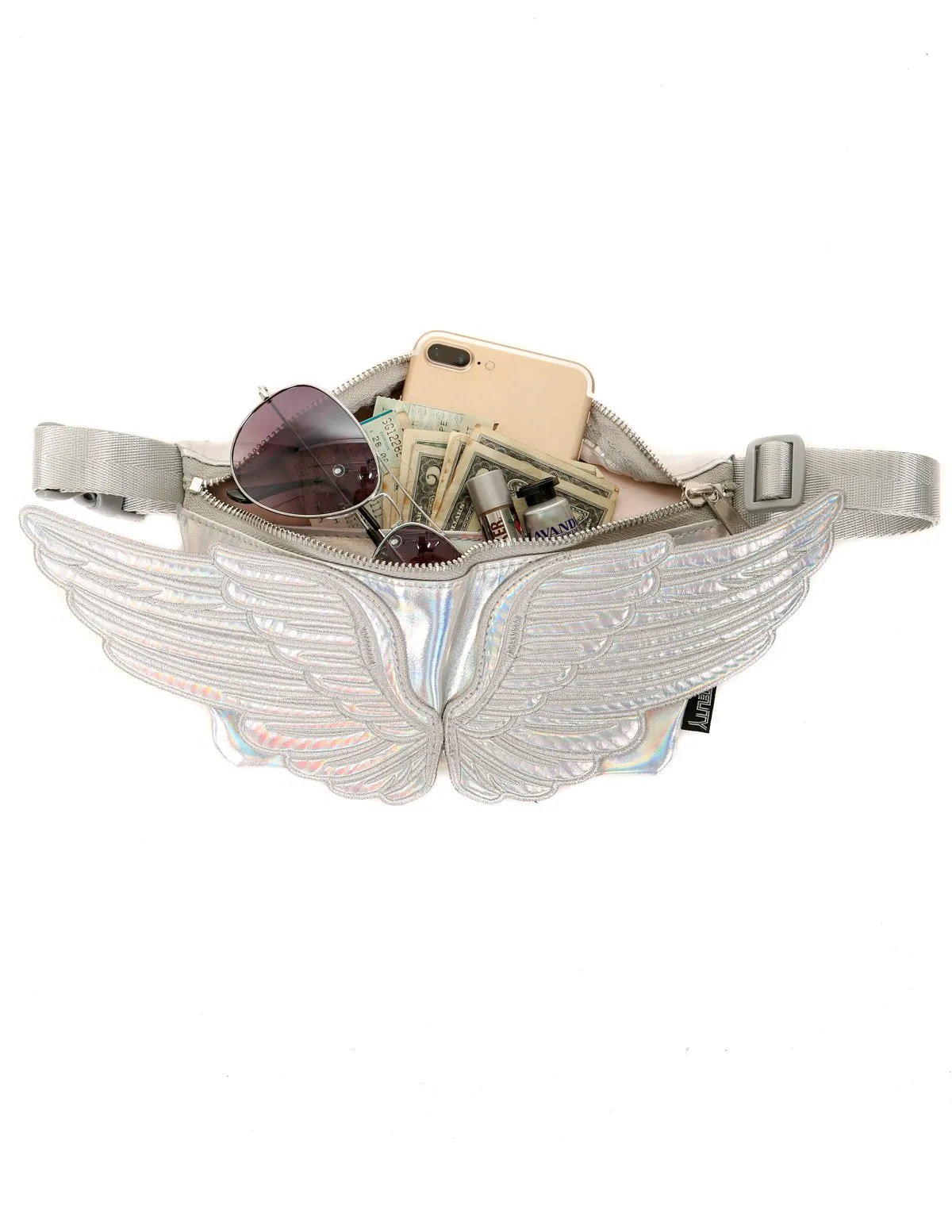 Fanny Pack | Slim |WINGS Silver