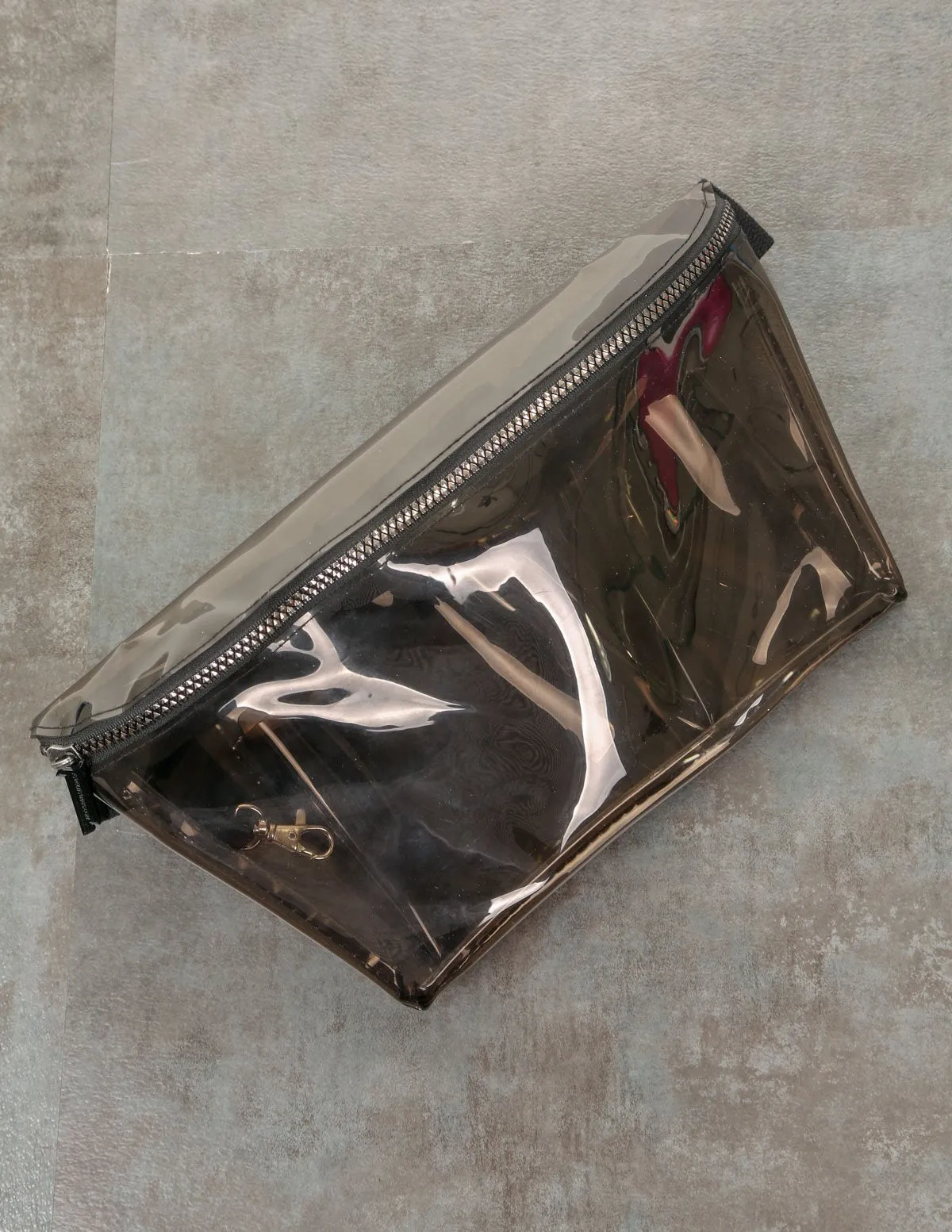 Fanny Pack | XL Plus-Size |TRANSPARENT CRYSTAL Smoke