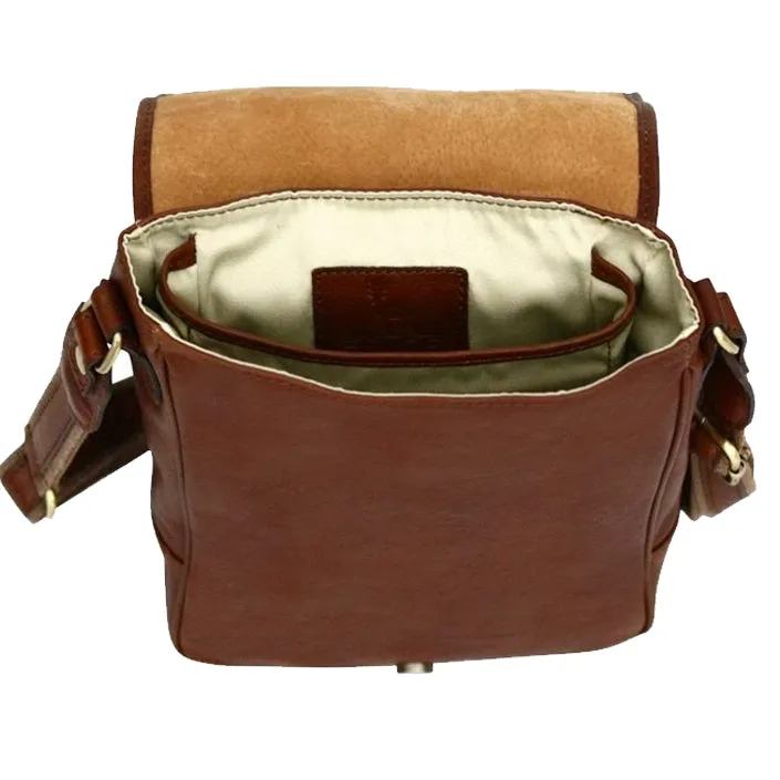 Felda Firenze Tablet Cognac Messenger Bag