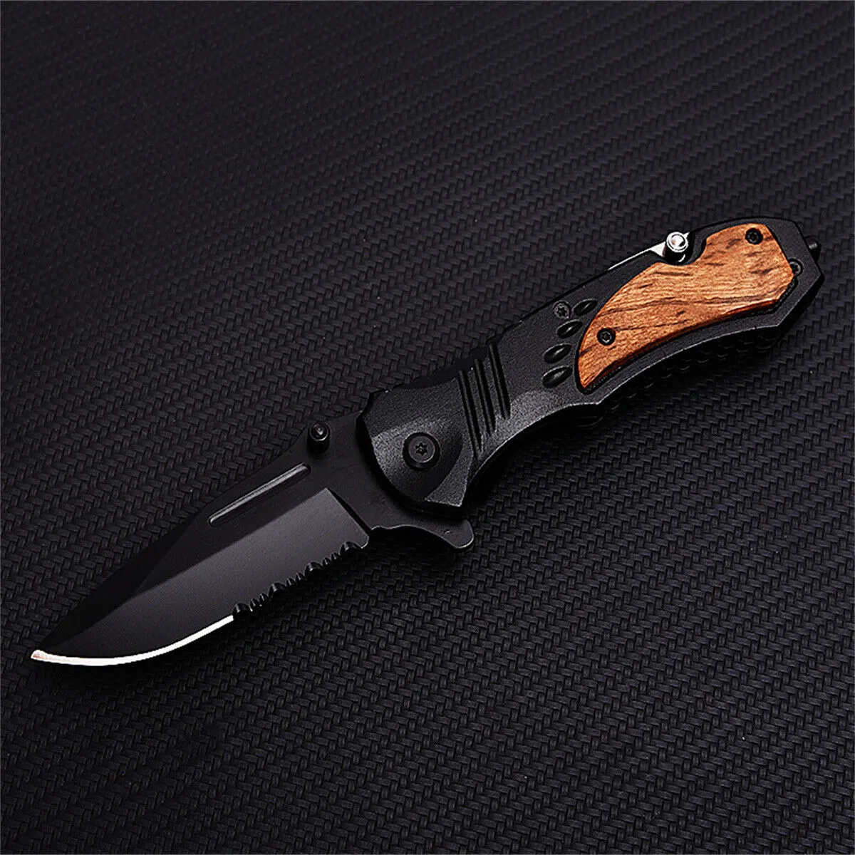 Folding Pocket Knife,Multitool Diving Knife Rope Cutter Bottle Opener