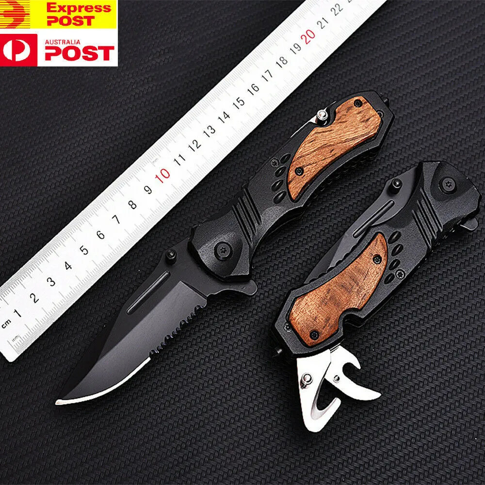 Folding Pocket Knife,Multitool Diving Knife Rope Cutter Bottle Opener