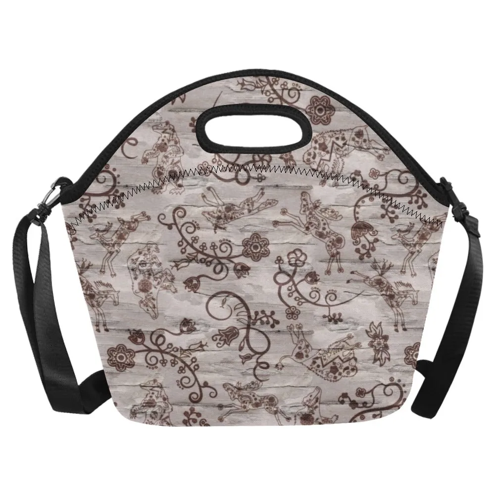 Forest Medley Neoprene Lunch Bag/Large