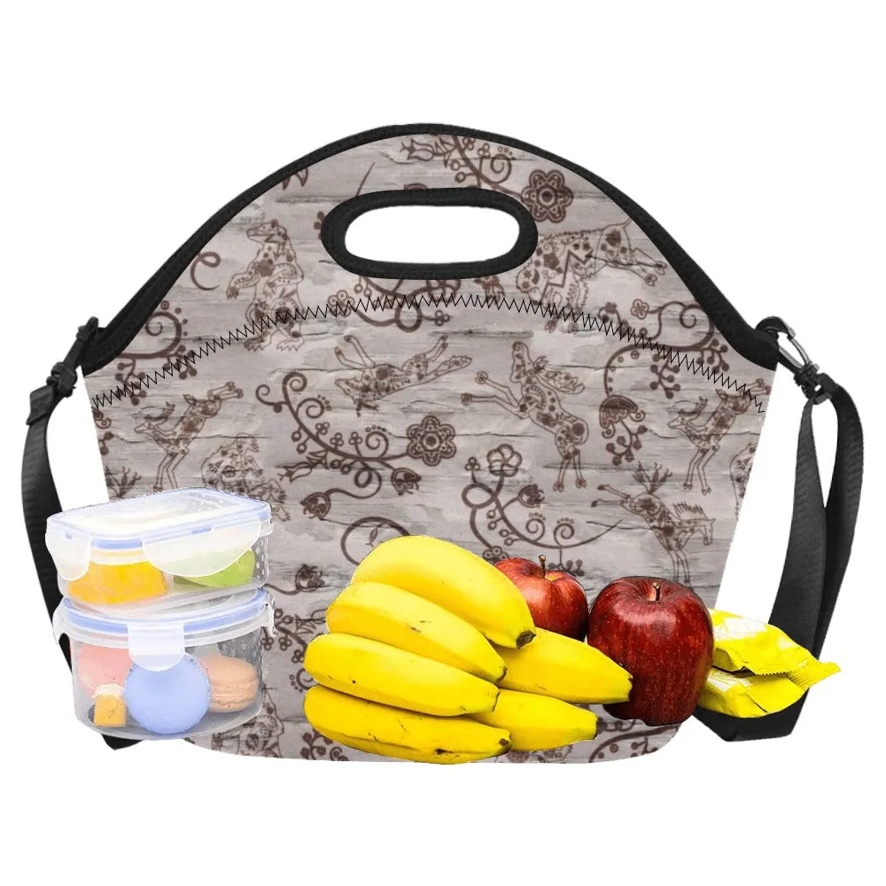 Forest Medley Neoprene Lunch Bag/Large