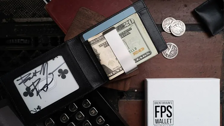 FPS Wallet True Black Leather