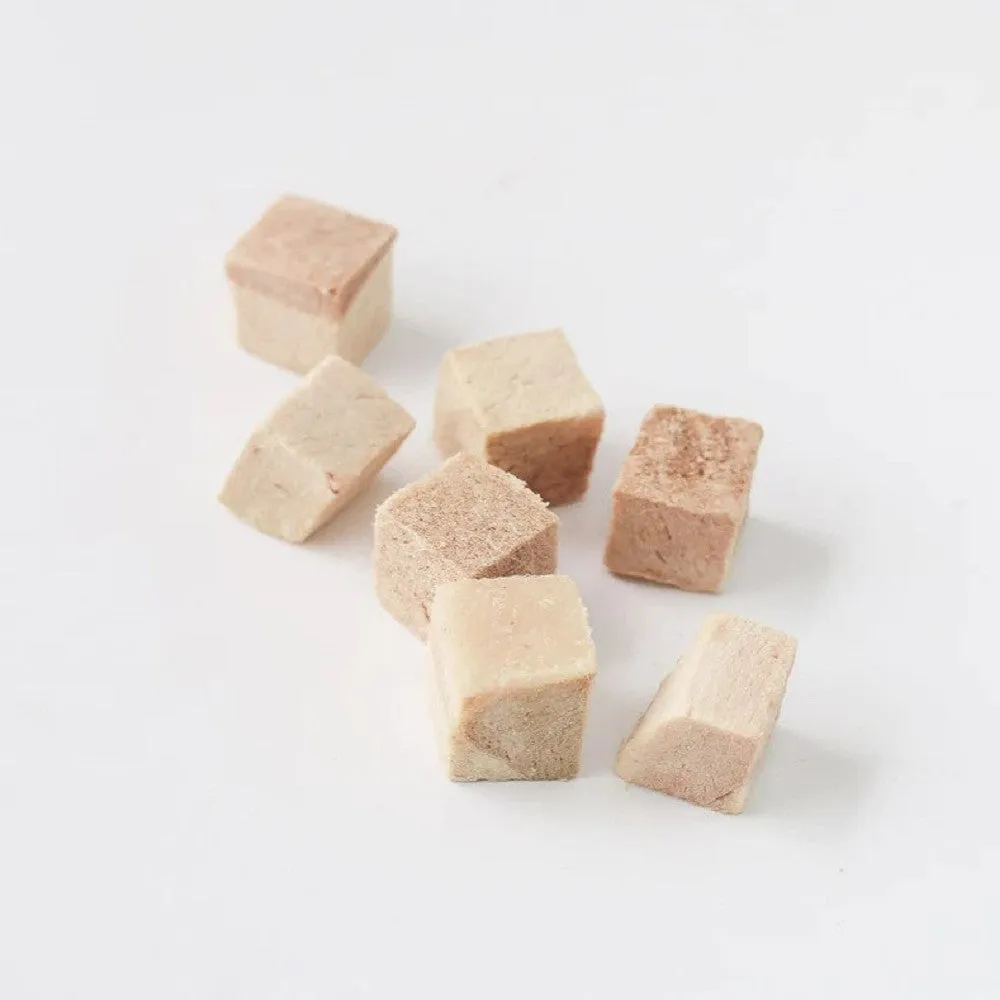 Freeze Dried Pork Cubes Treats for Dogs and Cats