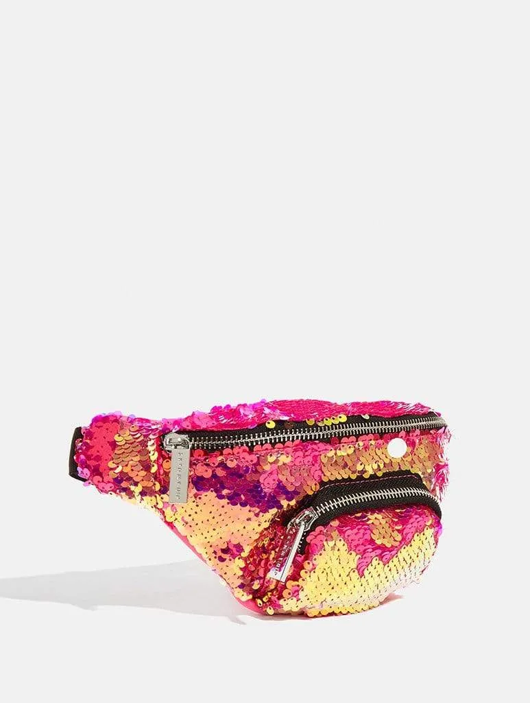 Fuchsia Sequin Bumbag