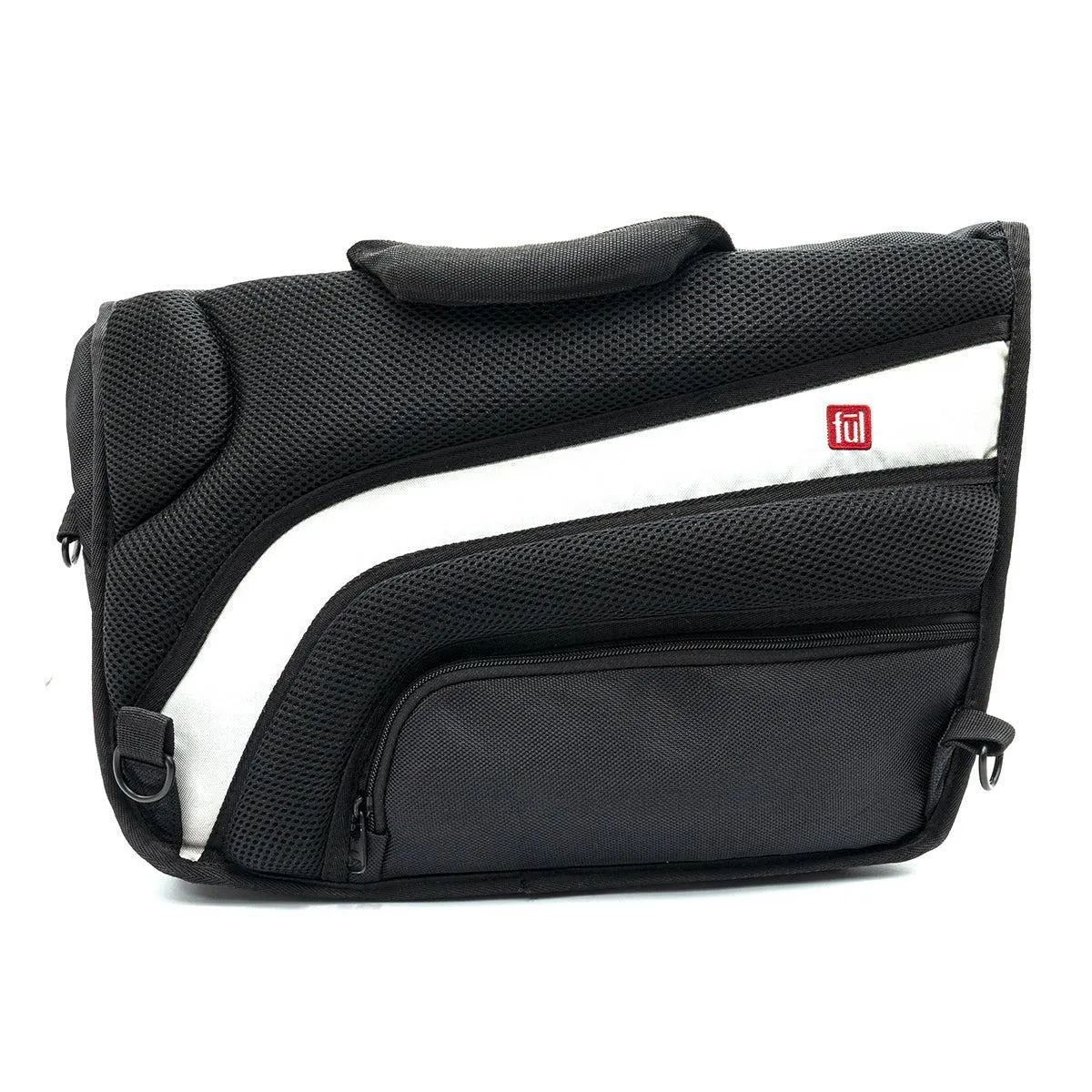 Ful Power Messenger Bags Fabric Black Colour For Men