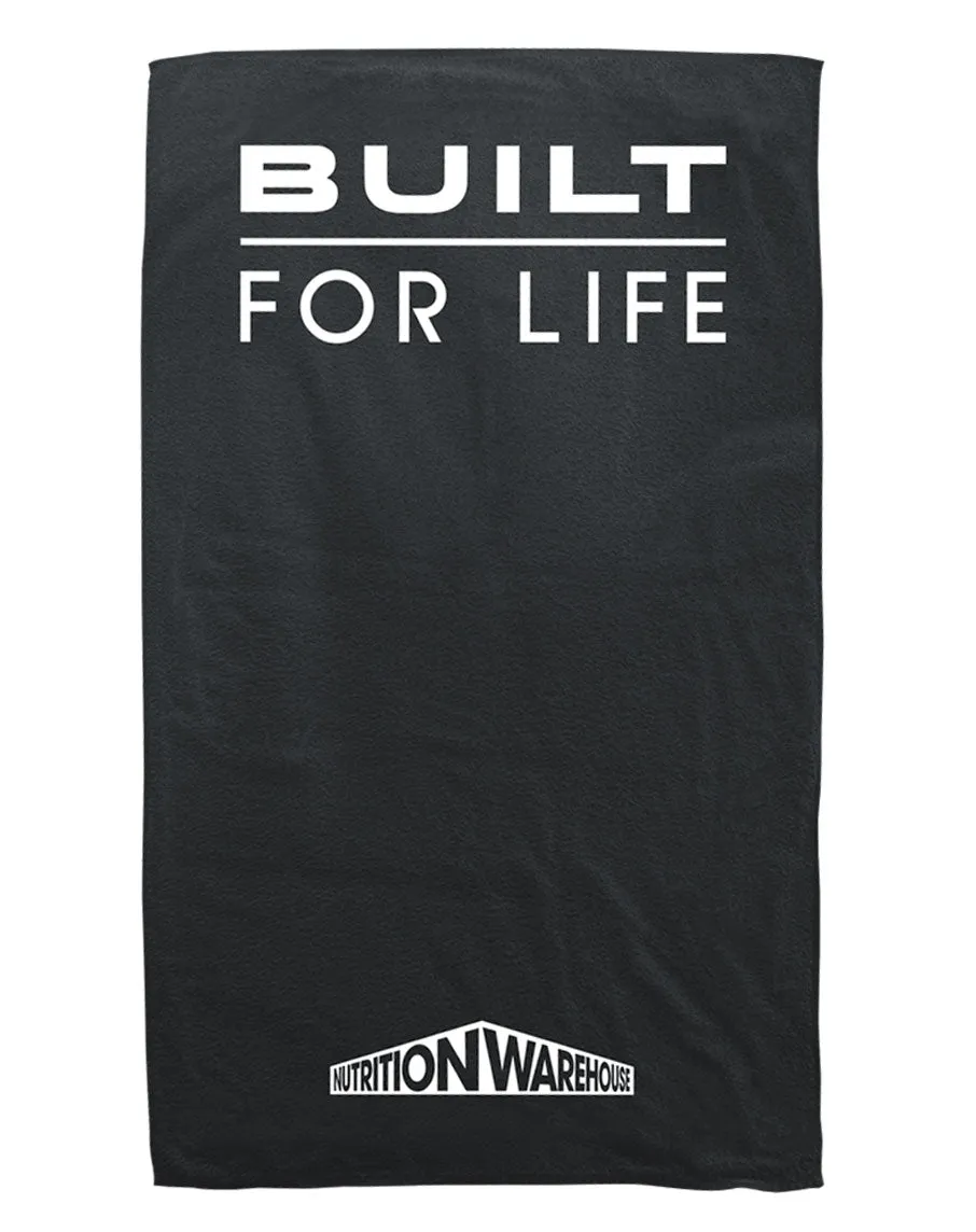 Gym Towel (Built for Life) by Nutrition Warehouse