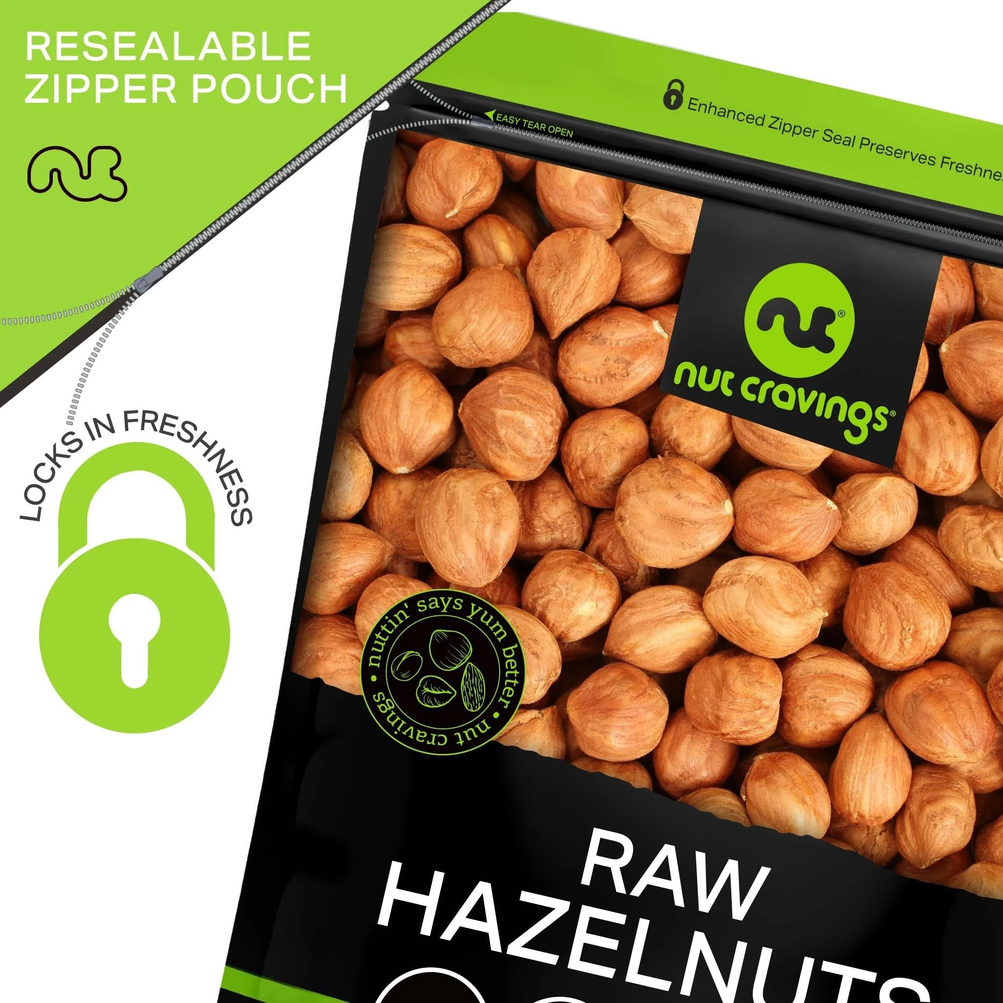 Hazelnut Raw (8 oz)