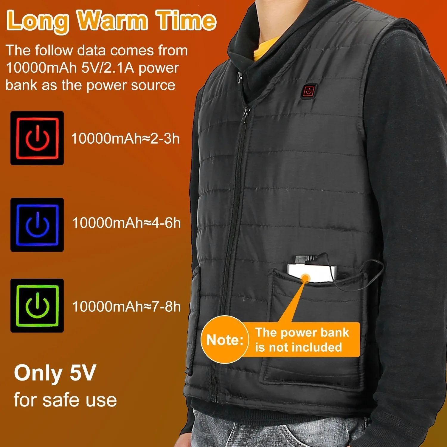 Heat Jacket Vest