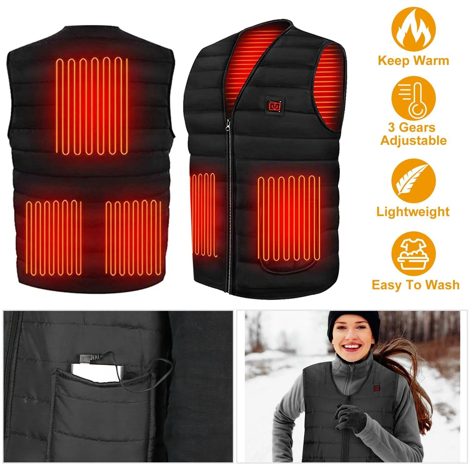 Heat Jacket Vest