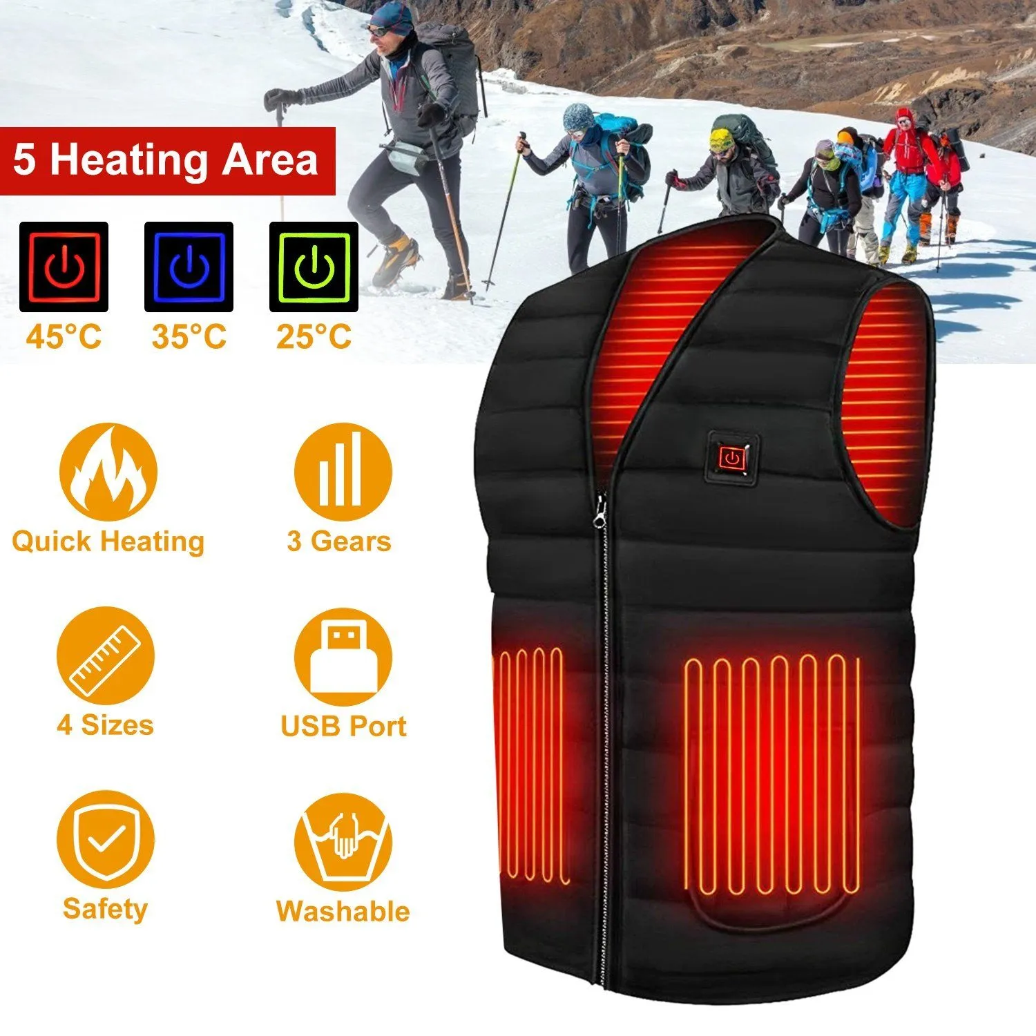 Heat Jacket Vest