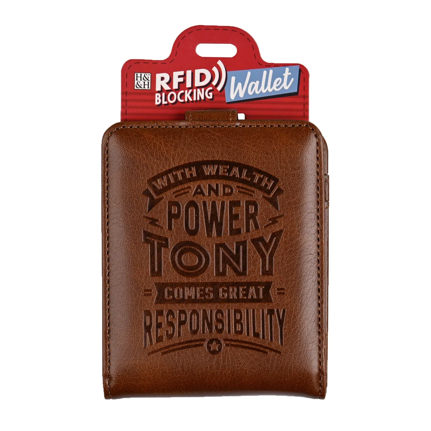 History & Heraldry Personalised RFID Wallet - Tony