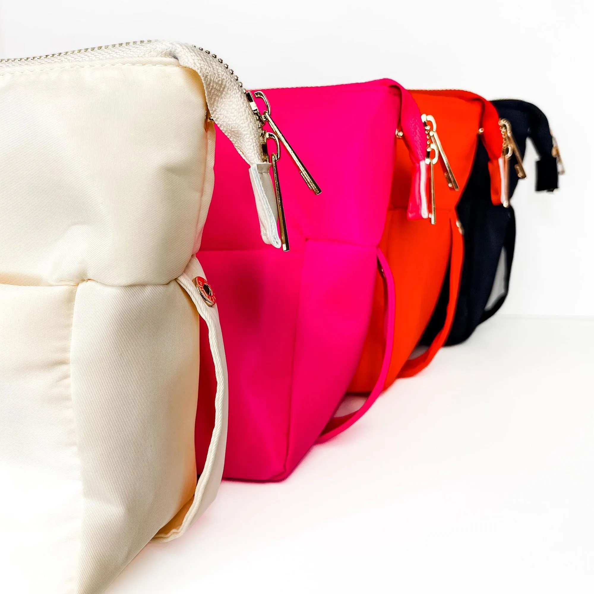 Hot Pink Cosmetic Bum Bags