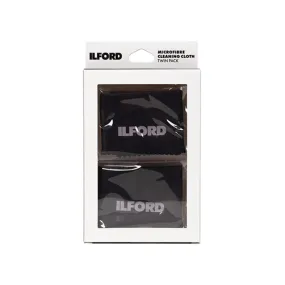 Ilford Microfibre Cleaning Cloth Twin Pack