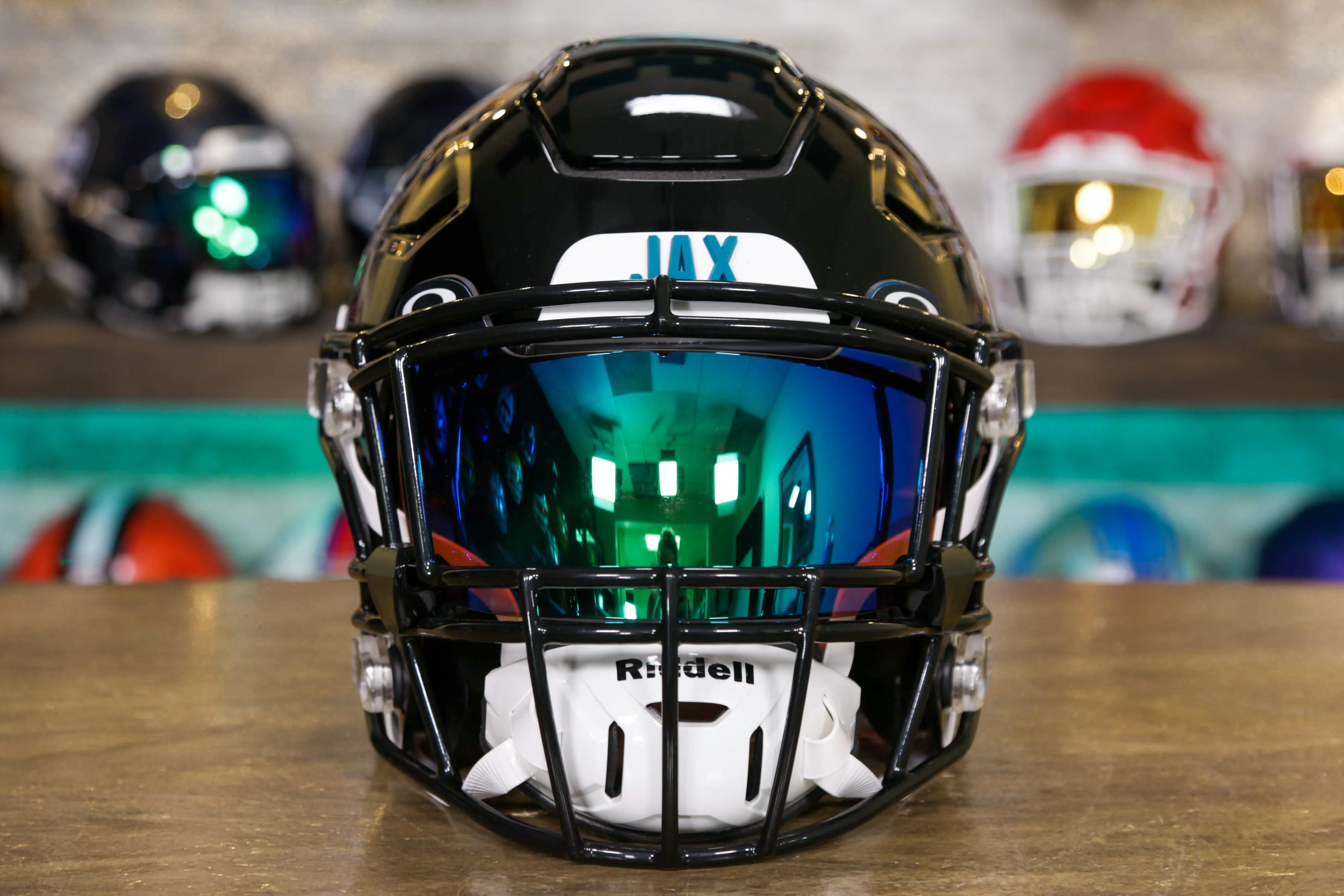 Jacksonville Jaguars Riddell SpeedFlex Helmet - GG Edition 00361