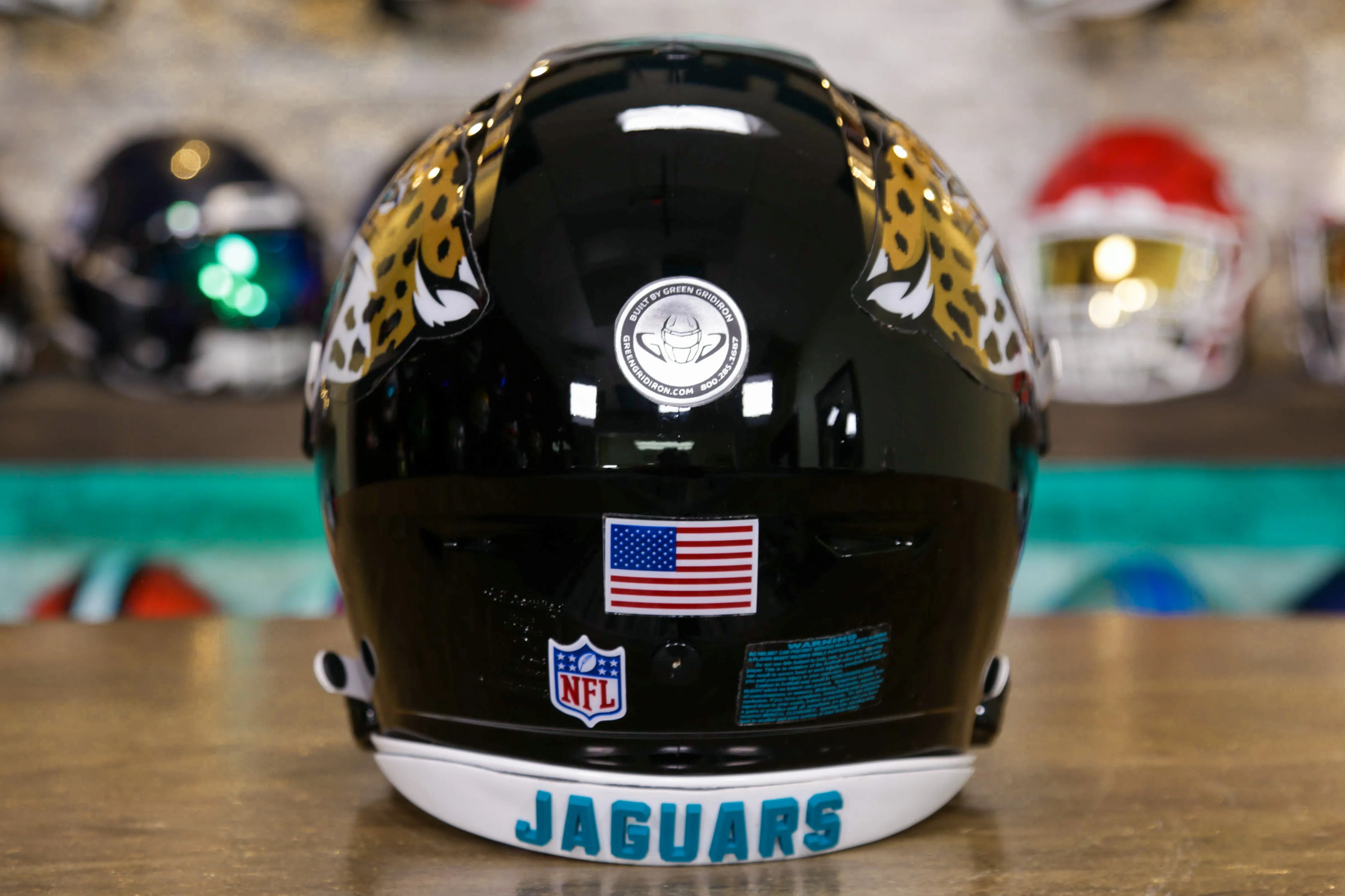 Jacksonville Jaguars Riddell SpeedFlex Helmet - GG Edition 00361