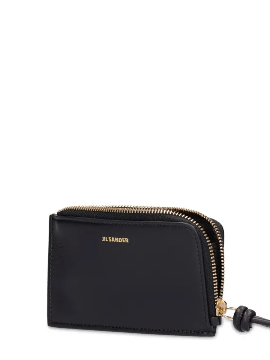 Jil Sander   Giro Envelope leather zip-up wallet 