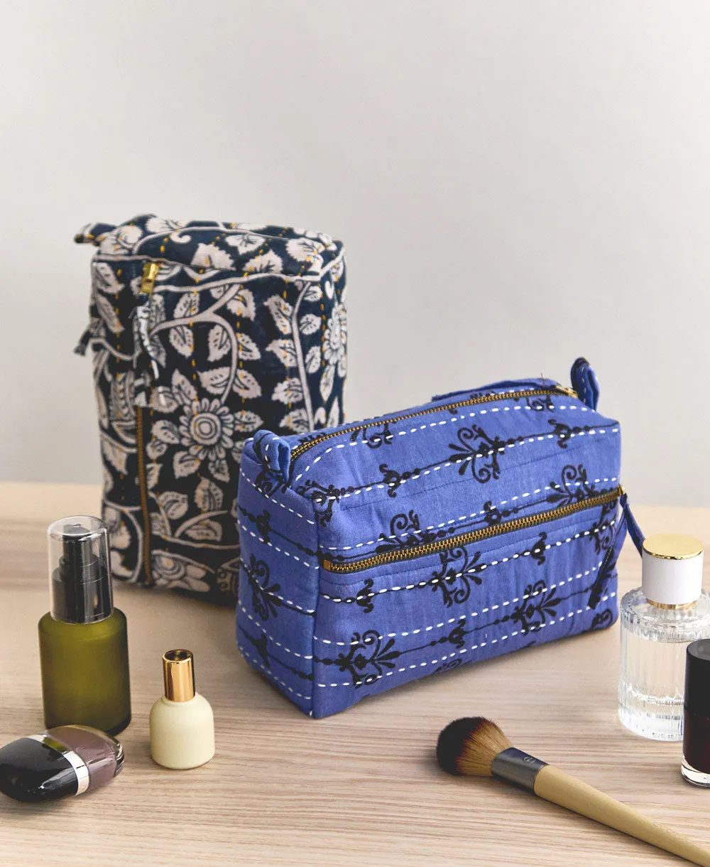 Kantha Medium Toiletry Bag - No. 240702