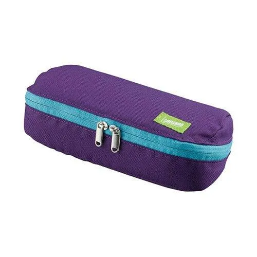 KOKUYO SHELLBRO F-VBF190 Large capacity pencil case pencil bag gray purple