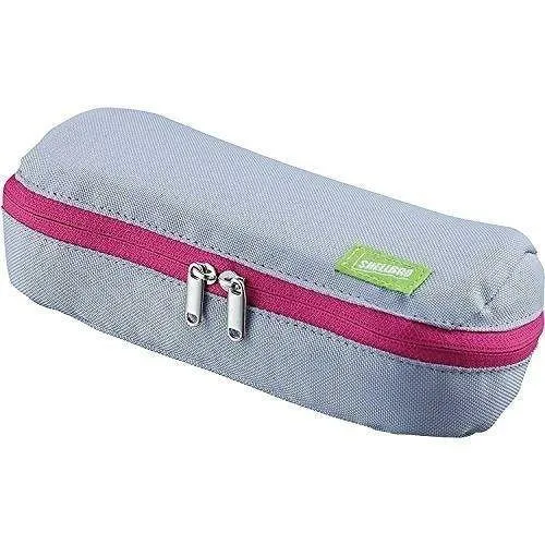 KOKUYO SHELLBRO F-VBF190 Large capacity pencil case pencil bag gray purple