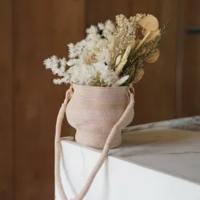 KRATER Vase Bag, in Nude Beige - Eco-Friendly