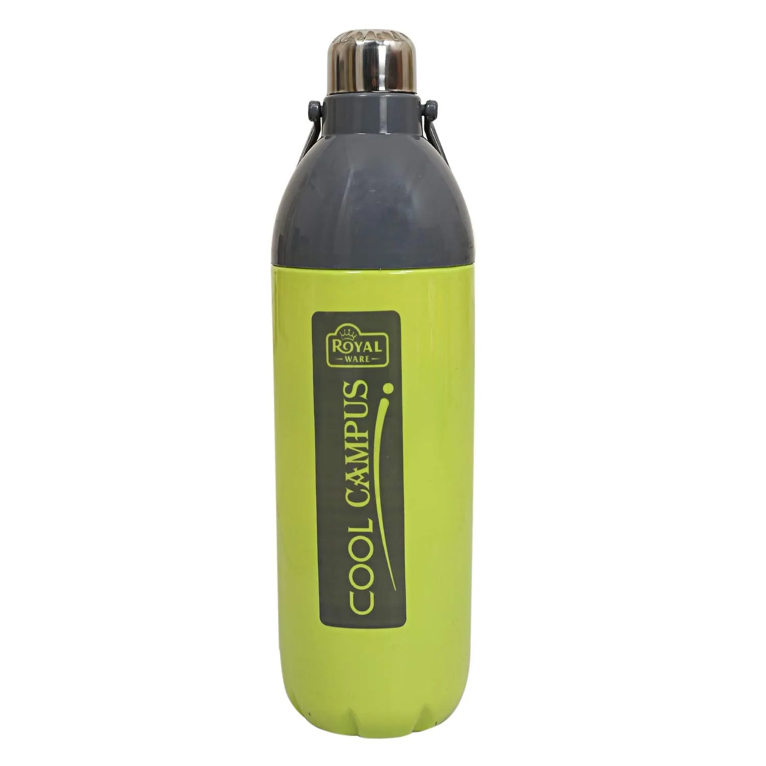 Kuber Industries Plastic Water Bottle, 2.2 litres, Green