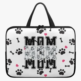 Laptop Sleeve with Handles - Dog Mom