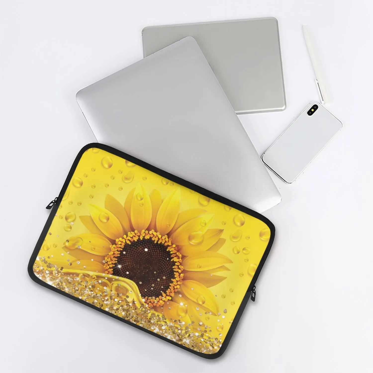 Laptop Sleeve - without handles - Sunflower