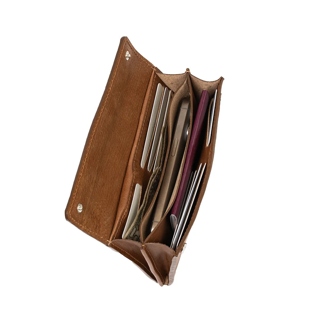 Leather AirTag Wallet - Long 2.1