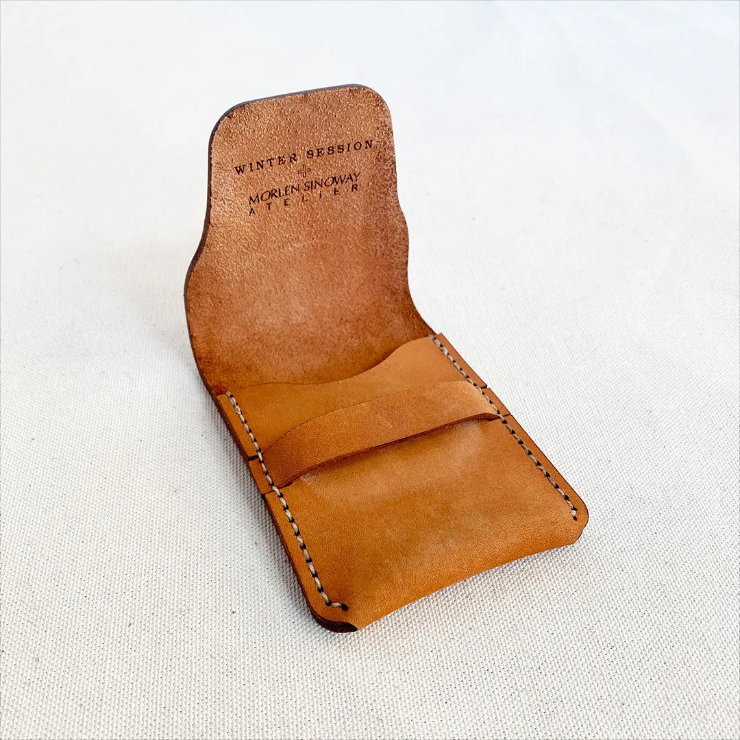 Leather Flap Wallet #155