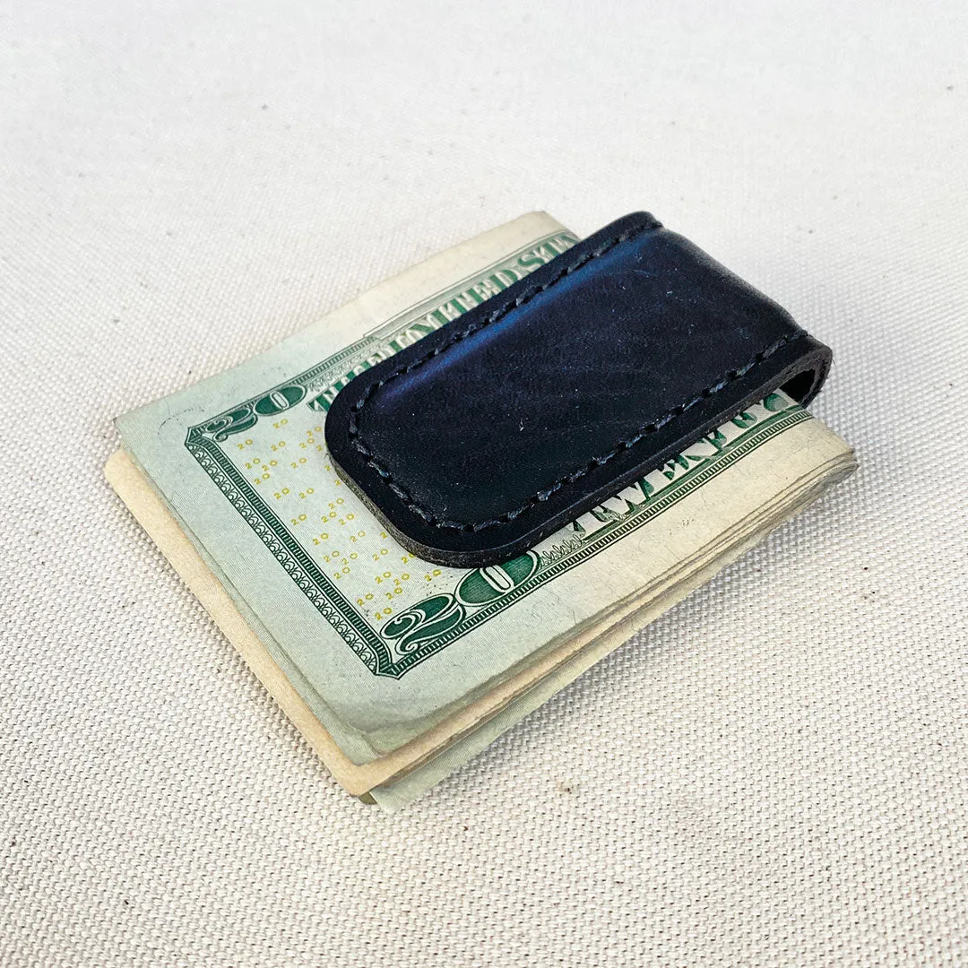 Leather Money Clip